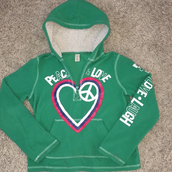 Old Navy Girls Green Sweater - Picture 4 of 7